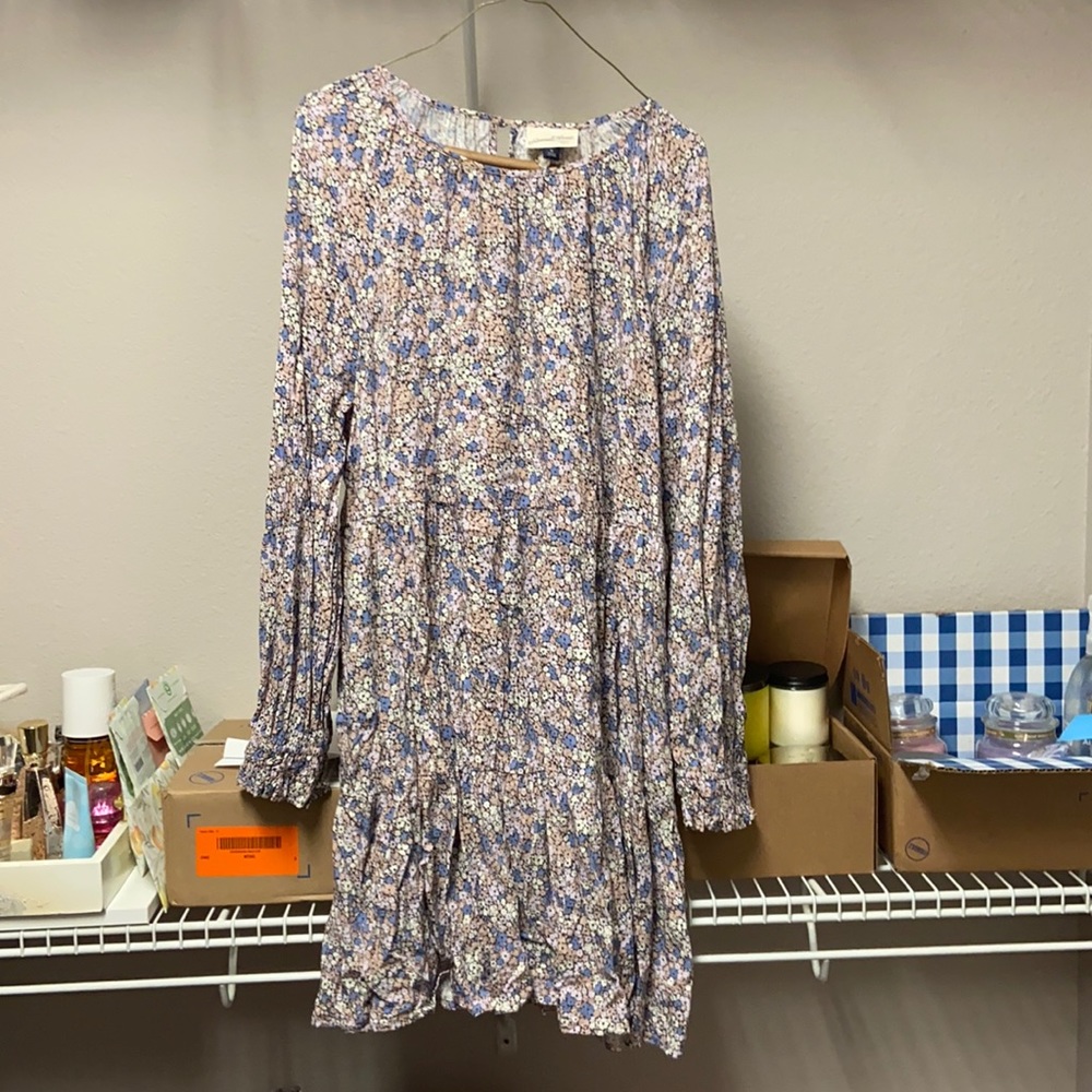 Floral print dress